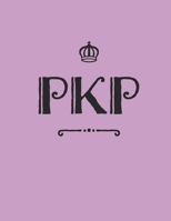 PKP: A Weekly 2020 Planner From Jan 1-Dec 31st One Page Per Week- To Do List ,Gratitude Area To Write In And Stay Organized! Makes A Perfect Gift- 8.5x11 Inches B07Y4K9W8R Book Cover