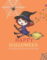 Happy Halloween: coloring book for kid (halloween62) 1693960346 Book Cover