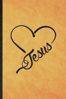 Jesus: Funny Blank Lined Sunday Church Jesus Notebook/ Journal, Graduation Appreciation Gratitude Thank You Souvenir Gag Gift, Modern Cute Graphic 110 Pages 1708041753 Book Cover