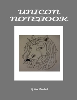 Unicorn NoteBook: May The Unicorn Be With You! 1087480450 Book Cover