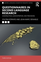 Questionnaires in Second Language Research 1032364319 Book Cover