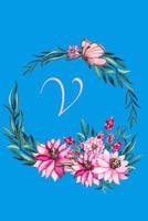 V: Custom Personalized Recipe Notebook Perfect Keepsake for Grandma's Favorite Recipes 1097662071 Book Cover