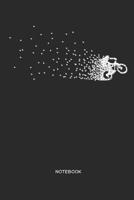 Notebook: MTB Mountain Bike Notebook Mountain Bike Gift for cyclists, kids, men and women who love cycling, mountain biking and bicycle adventures 1090975384 Book Cover