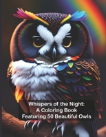 Whispers of the Night: A Coloring Book Featuring 50 Beautiful Owls B0C12D57GK Book Cover