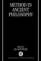 Method in Ancient Philosophy 0199244987 Book Cover