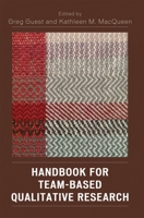 Handbook for Team-Based Qualitative Research 0759109117 Book Cover