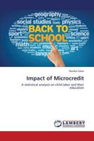 Impact of Microcredit 3659402826 Book Cover