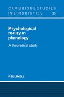 Psychological Reality in Phonology: A Theoretical Study 0521104777 Book Cover
