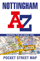 Nottingham A-Z Pocket Street Map 0008445338 Book Cover