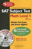 SAT Subject Test™: Math Level 1 w/CD (SAT PSAT ACT 0738602353 Book Cover