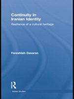 Continuity in Iranian Identity: Resilience of a Cultural Heritage 041548104X Book Cover