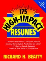 175 High-Impact Resumes 0471123986 Book Cover