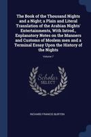 The Book of the Thousand Nights and a Night 1605205907 Book Cover