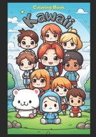 Kawaii Coloring Book-Lovely Images, Cute, Adorable, Charming B0CK3QD2MD Book Cover