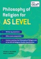 Philosophy of Religion for AS Level 1847065406 Book Cover