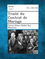Traite Du Contrat de Mariage 1147836116 Book Cover