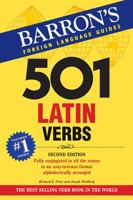 501 Latin Verbs (501 Verbs Series) 0812090500 Book Cover