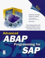 Advanced ABAP Programming for SAP (SAP R/3) 0761517987 Book Cover