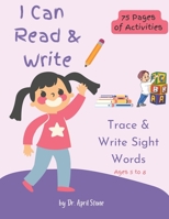 Trace, Color, & Write Sight Words B098GJDHGM Book Cover