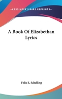 A Book of Elizabeth Lyrics 1162925779 Book Cover