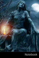 Notebook: Gothique, Goth, Imaginaire, Foncé Carnet / Journal / Livre d'écriture / Calepin / Agenda / Notes - 6 x 9 pouces (15,24 x 22,86 cm), 110 pages, surface brillante. 1712921223 Book Cover
