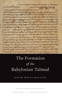Formation of the Babylonian Talmud 0199739889 Book Cover