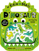 Shiny Stickers My Green and Scaly Dinosaur Activity Book 1805444409 Book Cover