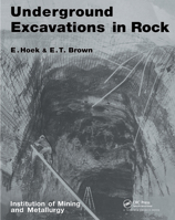 Underground Excavations in Rock: Published for the Institution of Mining and Metallurgy by Elsevier Applied Science 0419160302 Book Cover