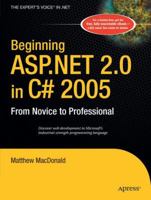 Beginning ASP.NET 2.0 in C# 2005: From Novice to Professional 1590595726 Book Cover