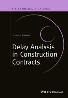 Delay Analysis in Construction Contracts 111863117X Book Cover