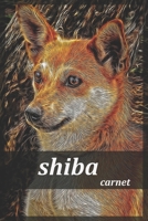 shiba carnet: Carnet de notes shiba inu ,cahier d'écriture shiba . Couverture de livre ....chien kawaii Shiba Inu 1653792205 Book Cover