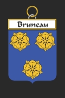 Bruneau: Bruneau Coat of Arms and Family Crest Notebook Journal (6 x 9 - 100 pages) 1699033692 Book Cover