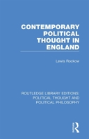 Contemporary Political Thought in England 0367248336 Book Cover