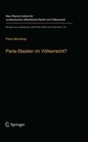 Paria-Staaten Im Volkerrecht? 3540234489 Book Cover