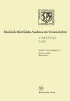 Die Zeit Und Das Wertproblem, Dargestellt an Den Ubersetzungen V.A. Ukovskijs: 328. Sitzung Am 15. Marz 1989 in Dusseldorf 366301813X Book Cover