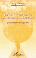Contenus d'Enseignement Dans Un Monde En Mutation: Permanences et ruptures (French Edition) 274750333X Book Cover