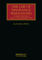 The Law of Insurance Warranties: An Insoluble Problem? 0367468824 Book Cover