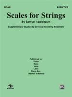 Scales for Strings, Bk 2: Cello 0769232108 Book Cover