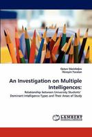 An Investigation on Multiple Intelligences 3844333053 Book Cover