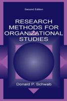 Research Methods for Organizational Studies 0805829725 Book Cover
