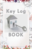 Key Log Book: Key Control Log Book, Key Checkout System, Key Log Sign Out Sheet, Key Inventory Sheet, Key Register Log Book Format, Cute Paris book 1696582512 Book Cover
