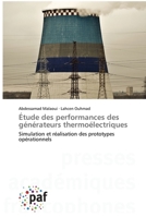 Étude des performances des générateurs thermoélectriques 3841635202 Book Cover