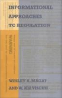 Informational Approaches to Regulation (Regulation of Economic Activity) 026213277X Book Cover