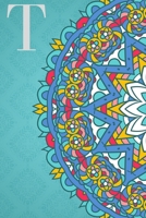 T: Monogram Mandala Journal 1696456568 Book Cover