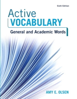 Active Vocabulary: General and Academic Words 0205632734 Book Cover