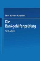 Die Bankgehilfenprufung 3409818057 Book Cover