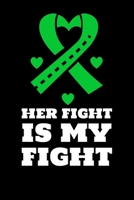 Her Fight is My Fight: Blank Lined Journal | Office Notebook | Writing Creativity | Meeting Notes | Documentation 1676059628 Book Cover