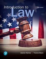 Introduction to Law (3rd Edition) (Pearson Prentice Hall Legal) 0130138290 Book Cover