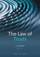 The Law of Trusts 12th Edition 019285500X Book Cover
