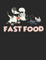Trainingsbuch Hundeerziehung: Planen, �ben und umsetzen mit diesem Traingstagebuch I F�hre Protokoll zu deinem Hundetraining I A4+ Format I Motiv: Fast Food 3D 1096180472 Book Cover